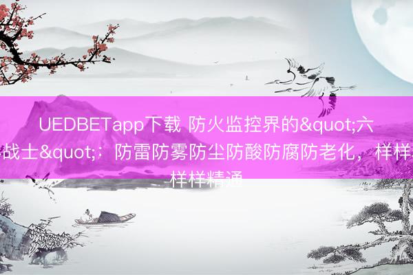 UEDBETapp下载 防火监控界的"六边形战士"：防雷防雾防尘防酸防腐防老化，样样精通
