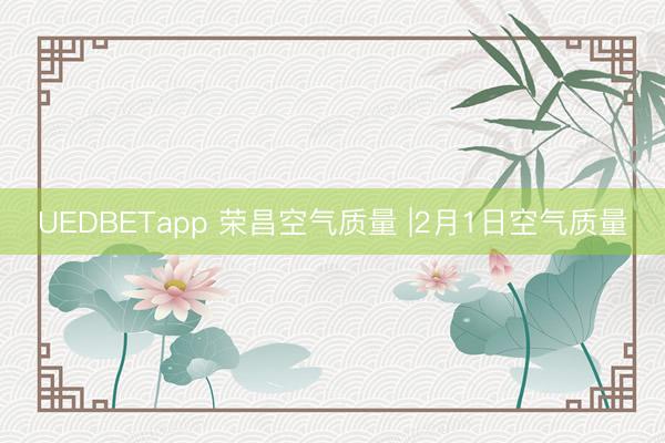 UEDBETapp 荣昌空气质量 |2月1日空气质量